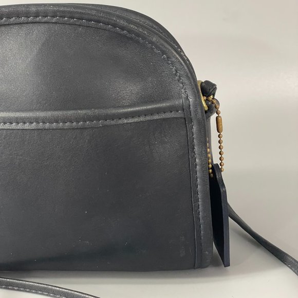 Vintage Coach 9017 Dark Blue Abbie Zip Purse - Picture 3 of 14